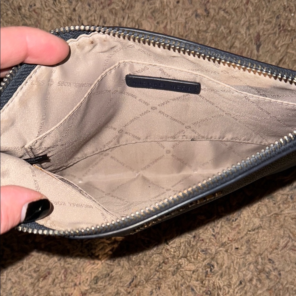 Michael Kors Blue Wristlet - Picture 3 of 6